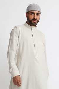 Thobes arabes marocains Al Daffah Jubbah Bon prix Cadeau de Ramadan Eid Thobe pour hommes Style Dubaï Robes longues pour hommes Robes de plein air - Product Image 6