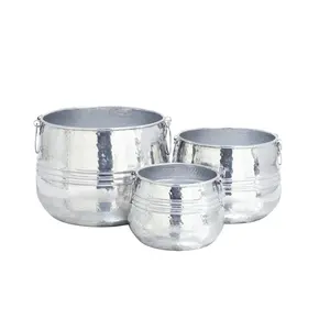 Jardinières personnalisées moderne fait à la main décor à la maison moderne vase plancher jardin plante en fer forgé jardinière métal support de plante pas cher prix - Product Image 3