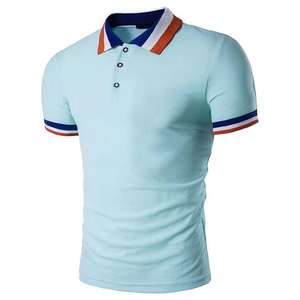 Polo de Verano de Alta Calidad para Hombre, Algodón, Manga Corta, Informal, Transpirable, de Secado Rápido, Diseño, Talla Grande - Product Image 1