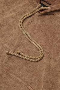 Muy exigible al por mayor 550 GSM Heavyweight Pullover sudadera de gran tamaño de mezcla de algodón sudaderas con capucha personalizadas para hombres bajo MOQ - Product Image 2