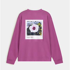 Collection automne haute qualité 100% coton col rond à capuche et sweat-shirt pour hommes brodé tricoté tissu imprimé motif - Product Image 3