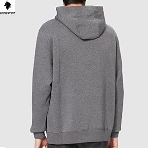 Sudaderas de lana de peso pesado personalizadas para hombres Sudadera con capucha de gran tamaño atlética lavada para invierno Sudaderas con capucha a juego para parejas - Product Image 4