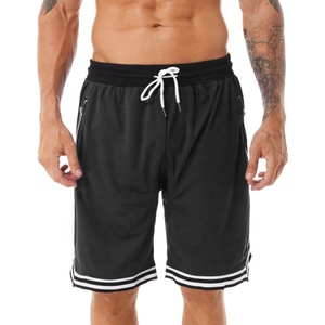 Shorts de basketball personnalisés pour hommes – Qualité supérieure, style streetwear américain, 100 % coton, écologiques, en toile unie, taille haute - Product Image 3