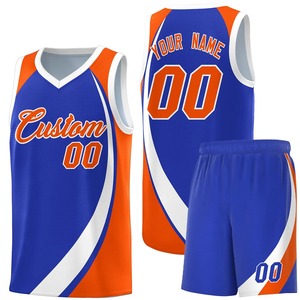 Maillot de basket-ball 100% polyester personnalisé pour hommes, uniformes professionnels imprimés sans manches, respirant - Product Image 3