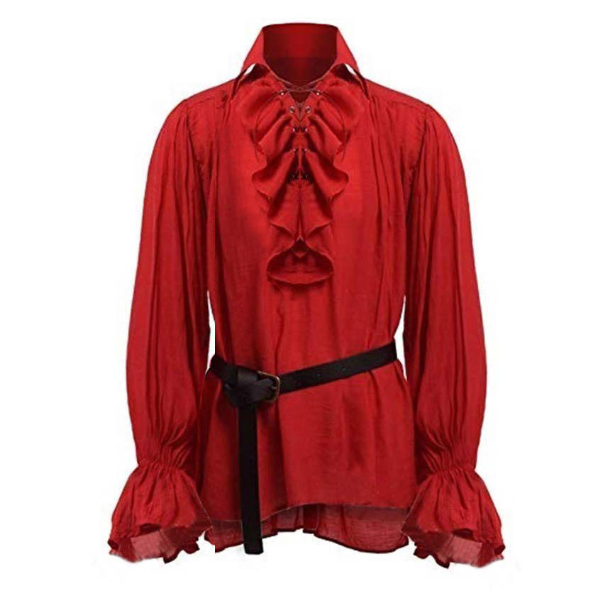 สีแดง (ไม่มีเข็มขัด)