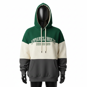 Sudadera con Capucha de Alta Calidad 100% Algodón para Hombre, Ropa Deportiva, Sudadera con Estampado Puff - Product Image 1