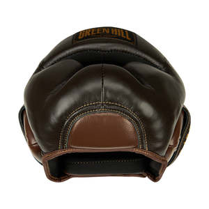 Casco de Boxeo Color Bronceado/Marrón, Equipo Esencial y Protección para Boxeadores - Product Image 1
