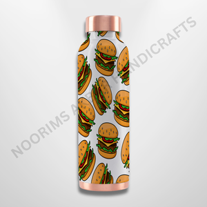 ขวดน้ำทองแดงบริสุทธิ์950มล. งานทำมือปราศจากสาร BPA กันสนิมสำหรับดื่มโดยตรงภาชนะโลหะเพื่อสุขภาพส่งออกจากโรงงาน - Product Image 1