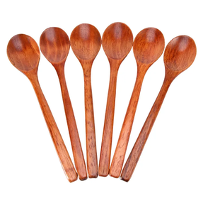 Cuchara de sopa de madera más exigente, utensilios de cocina de calidad premium, embalaje personalizado, producto al por mayor - Product Image 2