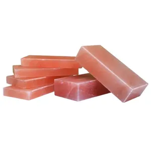เกลือหิมาลัยสีชมพูธรรมชาติ บล็อกเกลือขัดเงาสำหรับย่าง - Product Image 2