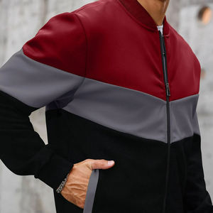 Chaqueta Bomber Unisex de lujo Estilo vintage Tela de satén Bordado Technics Soporte Cremallera Personalizable Rojo Gris Negro Invierno - Product Image 5