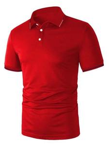Polo personnalisé pour hommes, tenue décontractée fabriquée avec un tissu de haute qualité, toutes les couleurs disponibles personnalisées - Product Image 3