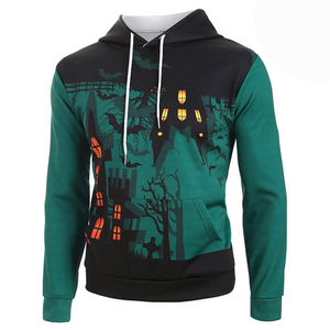 Sudadera con Capucha DTF para Hombre, Nueva Colección de Invierno, Mezcla de Algodón, Secado Rápido, Transpirable, Tela de 340g, Colores Personalizados - Product Image 2