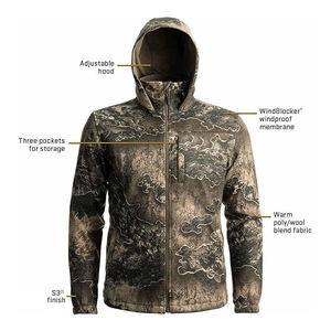 Veste de chasse imperméable respirante et durable pour hommes Sports de plein air d'hiver et aventures par temps froid - Product Image 3