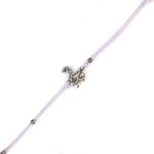 Bracelet à breloques en forme de cœur violet pour danseuse, accessoire de mode - Product Image 2