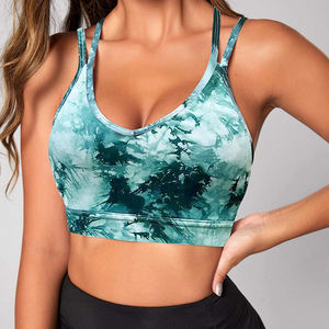 Sujetador Deportivo Ligero sin costuras de alto soporte para mujer, camiseta sin mangas para entrenamiento físico, ropa de gimnasio, secado rápido, transpirable, a prueba de golpes - Product Image 1