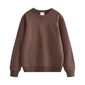 Sweat-shirt en molleton à demi-zip en coton pour homme, design brodé, couleur et taille personnalisées, écologique, respirant, vêtements d'automne - Product Image 6