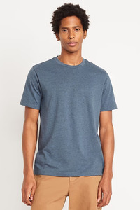 Venta al por mayor 100% algodón orgánico hombres camiseta diseño personalizado impreso moda estilo 220 gramos tela peso carta patrón de punto - Product Image 4