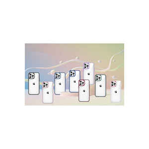 Étui de protection en silicone liquide de luxe MSRA bleu marine à motif floral pour iPhone 14 Pro Max, anti-traces de doigts, design élégant INS - Product Image 4