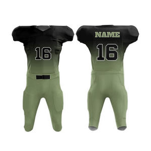 Ropa de entrenamiento Conjunto de uniforme deportivo al aire libre de mejor tamaño Camisetas de fútbol americano Camiseta de fútbol americano para hombres - Product Image 6