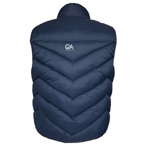 2025 nuevo estilo, último diseño, chaleco acolchado de Color sólido de alta calidad, chaleco acolchado de algodón suave y duradero ajustado, chaleco acolchado personalizado para hombres - Product Image 6