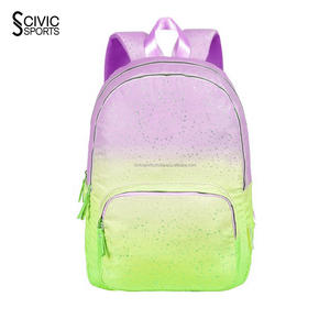 Wholesale Factory Price Cheerleader <b>Sport</b> Bags Latest Design Your Own <b>Casual</b> Sublimated Glitter Cheer <b>Backpack</b> - Product Image 3