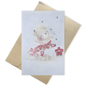 Carte de voeux en papier Vietnam Animal Quilling Card faite à la main avec un motif animal 3D mignon pour cadeau - Product Image 1
