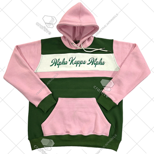 Alpha Kapa Alpha AKA Sorority Pullover Sweat à capuche personnalisé brodé Greek Apparel - Product Image 1