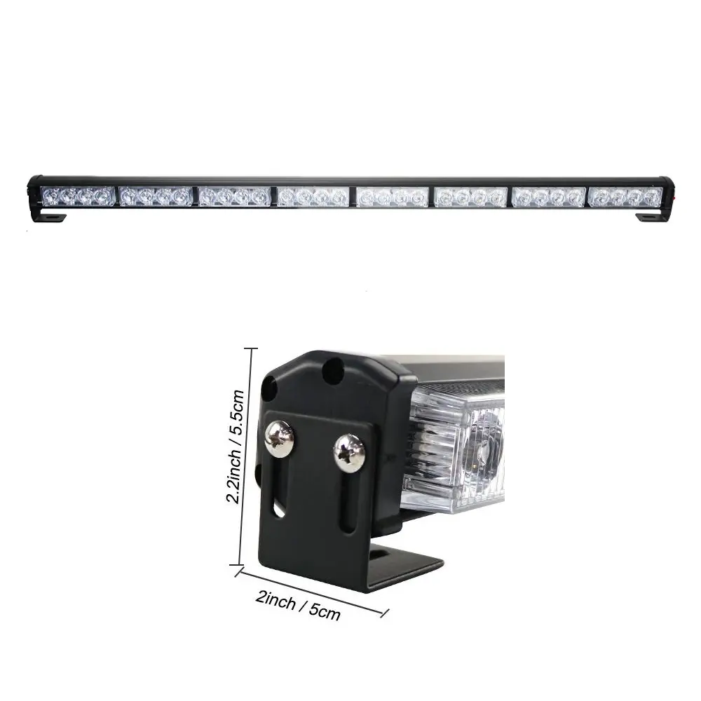 12V/24V yüksek güç LED çakarlı lamba araba uyarı kamyon araba aksesuarı için acil durum ışığı Led ışık Bar flaş lambası