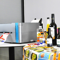 Impresora de etiquetas WAISU A3 A4 de 210mm, impresora de etiquetas de Color de gran formato para etiquetas adhesivas de botellas de bebidas y alimentos