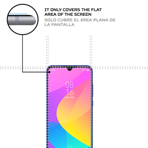Protector de pantalla ANTISHOCK para Xiaomi Mi CC9 Película protectora premium para su dispositivo duradero - Product Image 3