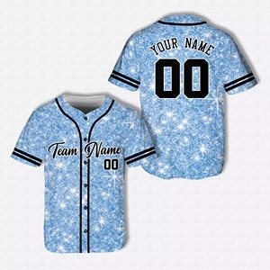Personnalisable Plus Size Softball & Baseball Jersey Vêtements de sport respirants avec coutures brodées - Product Image 1