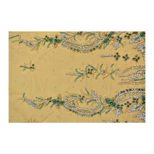 Tissu net brodé à la main de luxe Offre Spéciale pour femmes filles robes de mariée de fête respirant non tissé perlé écologique - Product Image 6