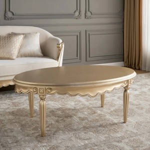 Table cylindrique ronde élégante en or conçue pour les chambres à coucher et les coins décoratifs avec un attrait intemporel - Product Image 1