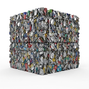 Approvisionnement fiable en aluminium UBC provenant de canettes de boissons récupérées, triées, nettoyées et conditionnées en balles pour le recyclage industriel - Product Image 4