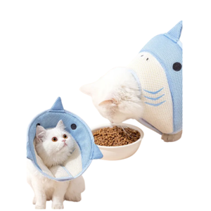 Collarín de recuperación suave para perros, diseño de malla floral personalizado, clásico, sencillo, antirrobo, duradero, de nailon y poliéster, vietnamita - Product Image 4