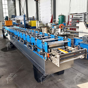 Machine de formage de profilés de planchers entièrement automatique de haute précision avec moteur à engrenages et roulement 380V, fournie directement par l'usine - Product Image 5