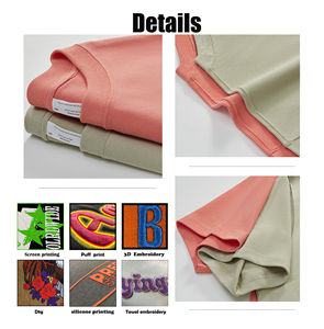 Camisetas de cuello redondo de alta calidad para hombre, camisetas de manga corta para uso diario, Camisetas hechas de algodón, camiseta cuadrada de gran tamaño para hombre - Product Image 5