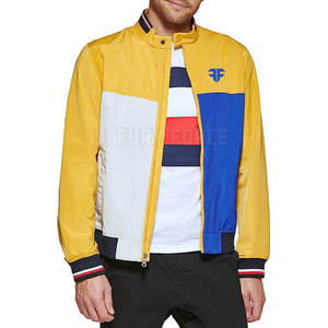 Blouson aviateur de rue personnalisé de haute qualité 2025 avec col montant et logo avant pour la saison d'hiver - Product Image 1