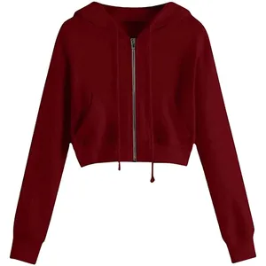 Top Arrival Hot Selling Breathable Solid Colour Red Pink Blue American USA Size Women For Hoodie And Sweatshirt