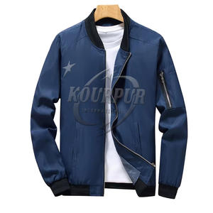 Vestes pour hommes veste universitaire sur mesure pour un usage quotidien vestes universitaires universitaires avec fermeture à glissière à un prix raisonnable - Product Image 4