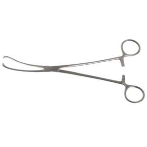 Pinzas curvas Teale Vulsellum, abrazadera de acero inoxidable, varios tamaños y calidades para instrumentos quirúrgicos ginecológicos - Product Image 2