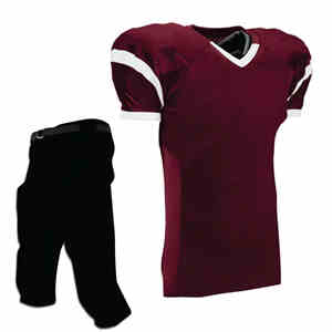 Gran oferta, uniforme de fútbol americano de calidad Premium, aparejos de sarga, bandera sublimada que absorbe la humedad, camiseta de fútbol americano personalizada - Product Image 1