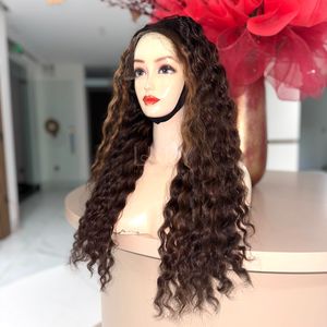 Perruques de cheveux humains naturels bouclés de haute qualité, couleur brune, de Bumerse, provenant de cheveux humains vietnamiens, cheveux humains réels, 2025 - Product Image 3