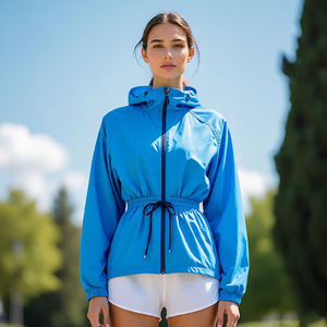 Short coupe-vent OEM femmes été cordon séchage rapide Shorts Streetwear randonnée pluie coupe-vent Shorts dames - Product Image 4