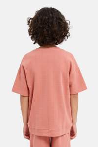 เสื้อยืดแขนสั้นสำหรับเด็กโอเวอร์ไซส์ผ้าฝ้าย100% พิมพ์ลายสำหรับฤดูร้อนสำหรับเด็กชายและเด็กหญิงทุกเพศ - Product Image 5