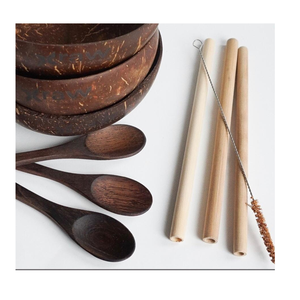 Nuestros cuencos de cáscara de coco ofrecen un aspecto refinado y minimalista mientras se mantienen ecológicos, ideales para familias, niños y comidas diarias - Product Image 2