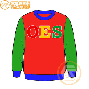 Commande personnalisée de l'étoile de l'Est sweat-shirt brodé en molleton de coton pull de haute qualité vêtements grecs OES sweat-shirts - Product Image 4