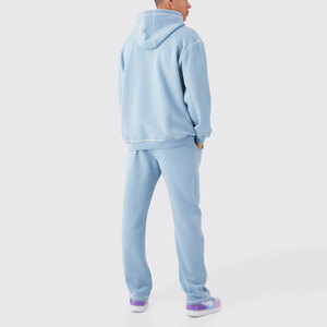 Custom made High Quality Men Tracksuit <b>set</b> 600 Gsm Heavyweight Fleece Cotton Sweatpants and Hoodie <b>Set</b> Tracksuit for Men - Product Image 2