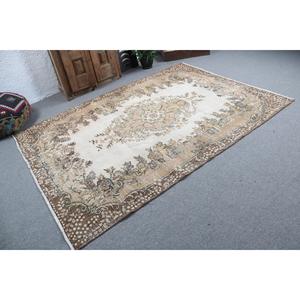 Grand tapis turc vintage 5,9x8,2 pi (179x249 cm), tapis camouflage marron - Product Image 2